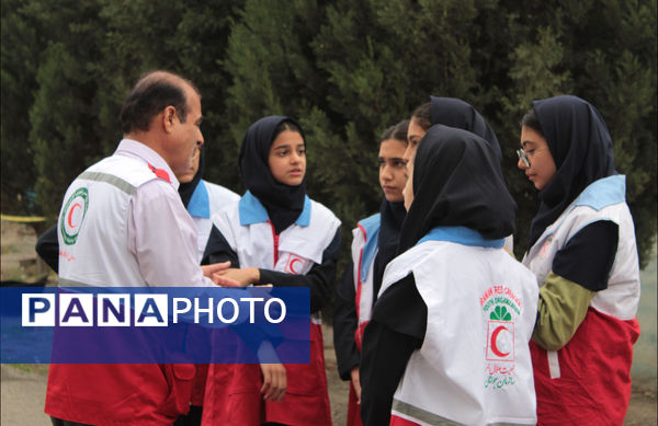 مانور زلزله در استان گلستان