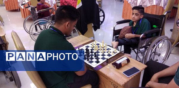 برگزاری مسابقات شطرنج دانش‌آموزان با نیازهای ویژه سراسر کشور در مشهد