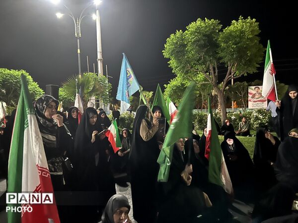نود و چهارمین شب راهپیمایی و تجمع مردمی در ساوجبلاغ 