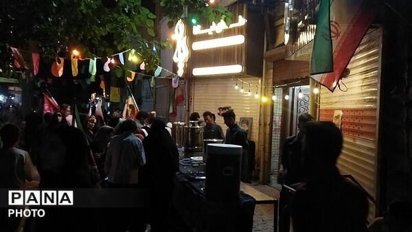 مهمانی کیلومتری غدیر در نیشابور 
