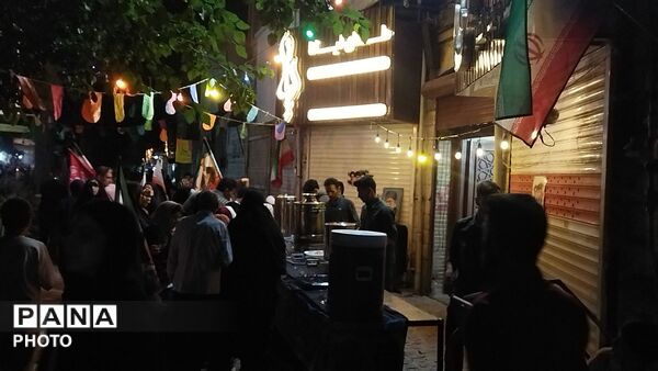 مهمانی کیلومتری غدیر در نیشابور 