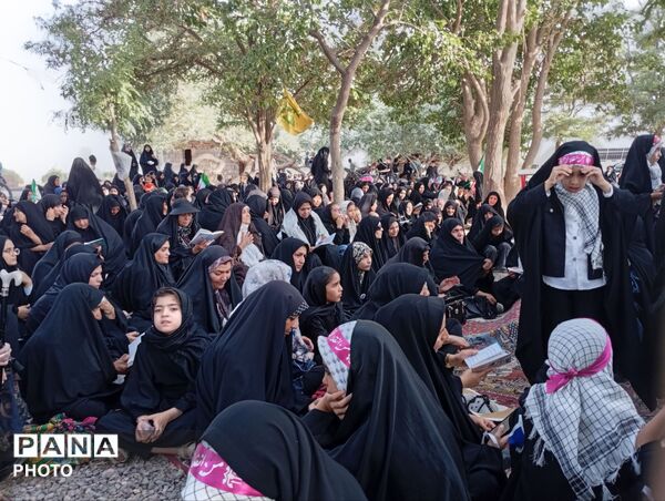پیاده روی جاماندگان اربعین بانوان علیاشهر و شهرک شهید بهشتی