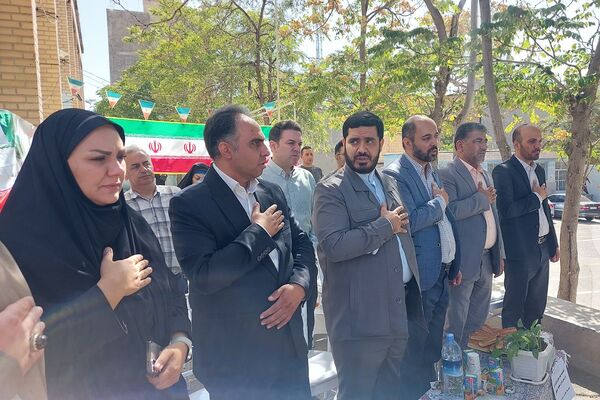 افتتاح زمین چمن مدرسه امام رضا(ع) پردیس