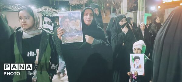 حضور مردم شهرستان باخرز در چهارشنبه سوزی دشمن