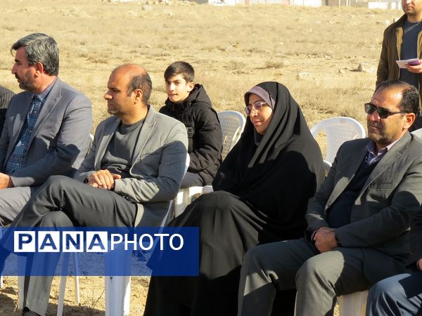 کلنگ‌زنی آموزشگاه ۱۲ کلاسه ناحیه ۲ گلستان شهر بجنورد 