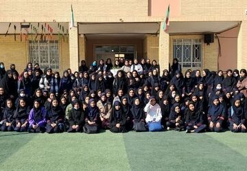 برگزاری اردوی جهادی در دبیرستان شهید خسروی زارچ