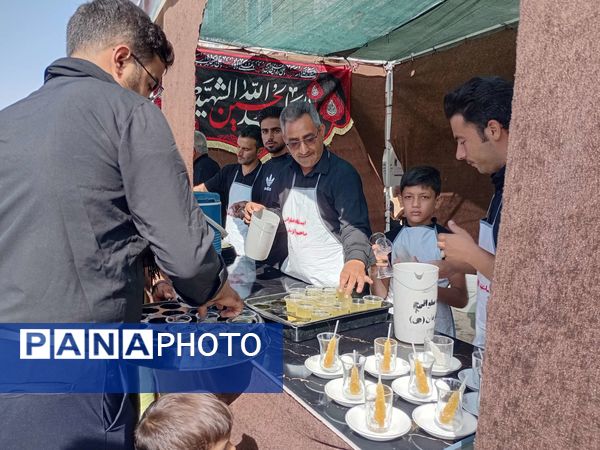 برپایی موکب اربعینی در خلیل آباد