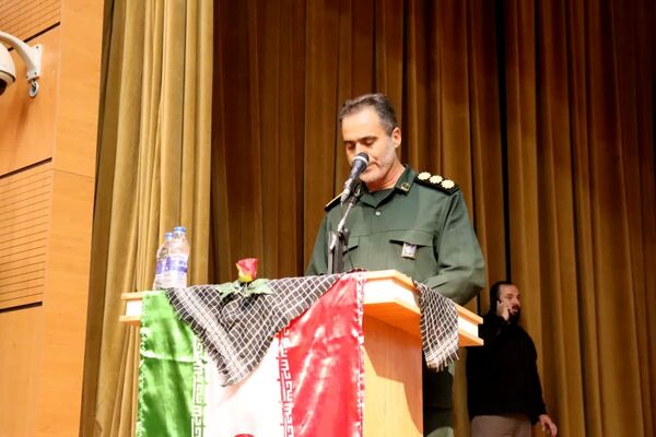 مراسم چهلم شهدای اقتدار در کوهدشت با حضور فرمانده سپاه حضرت ابوالفضل لرستان