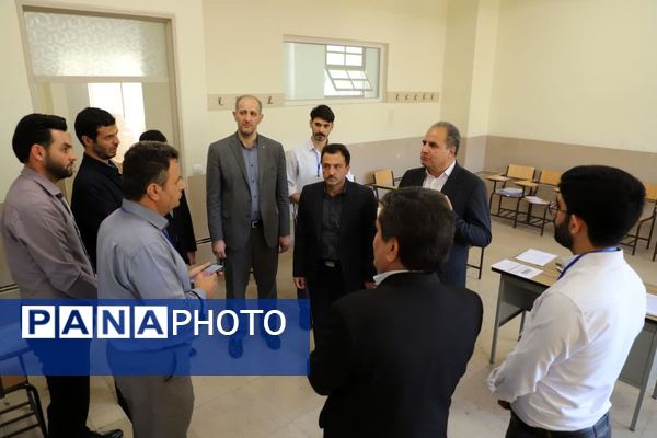 بازدید از مراکز ارزیابی آزمون استخدامی آموزش و پرورش آذربایجان شرقی