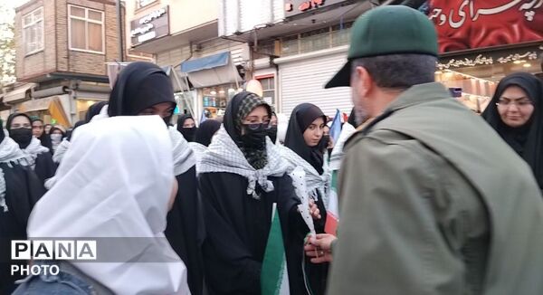 اجتماع و رزمایش بزرگ 2000 نفری دختران جانفدای اهر