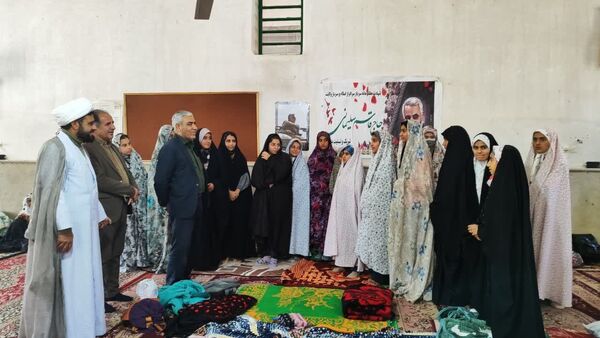 اعتکاف دانش‌آموزی در شهرستان ارسنجان
