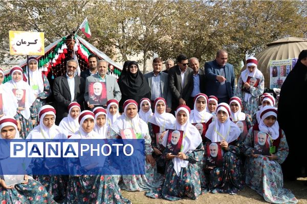 بیست و سومین اردوی کشوری دانش‌آموزان عشایر در مشهد مقدس