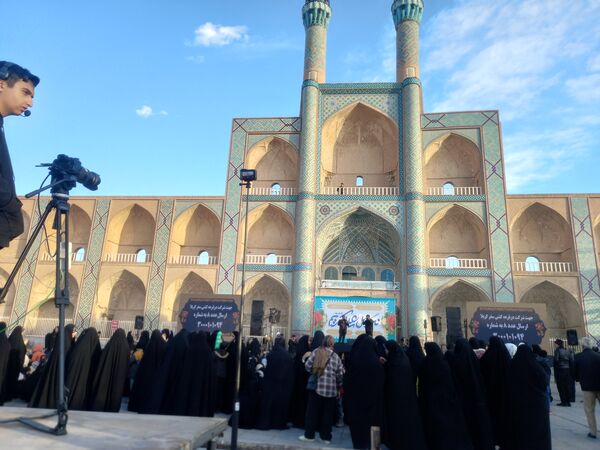 جشن اعیاد شعبانیه در مسجد امیرچخماق یزد