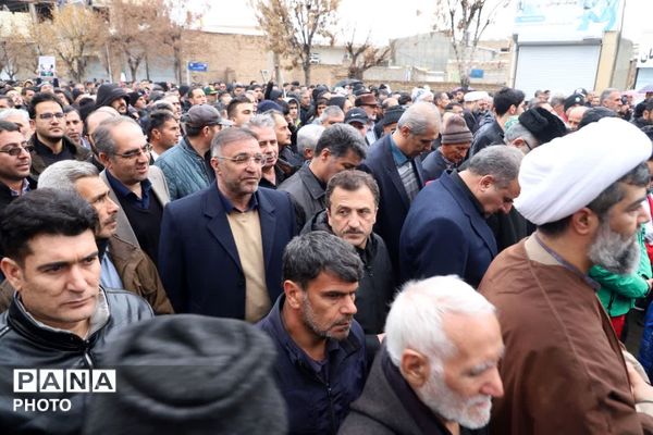 تشییع با شکوه چهار شهید وطن از دیار مرند با حضور مدیرکل آموزش و پرورش آذربایجان شرقی 