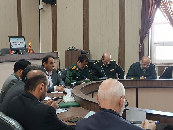 نشست برنامه ریزی روز جهانی قدس در فرمانداری گناباد 