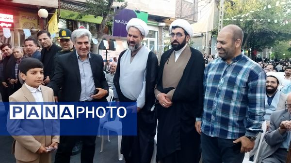 جشن وحدت و ولایت با حضور پرشور دانش‌آموزان اسکو