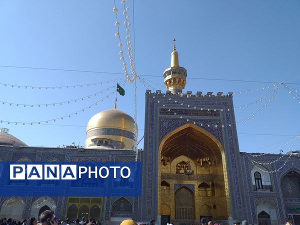 دختران ملاردی در اردوی سیاحتی زیارتی مشهد 