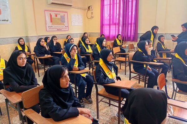 مانور بازگشایی مدارس در باشت 