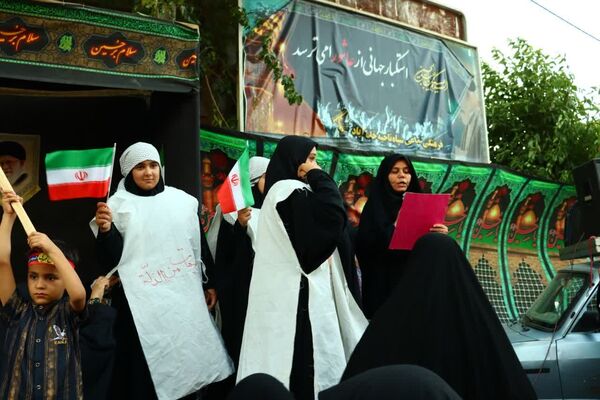 اجتماع زینبیون در شهرستان خلیل آباد 