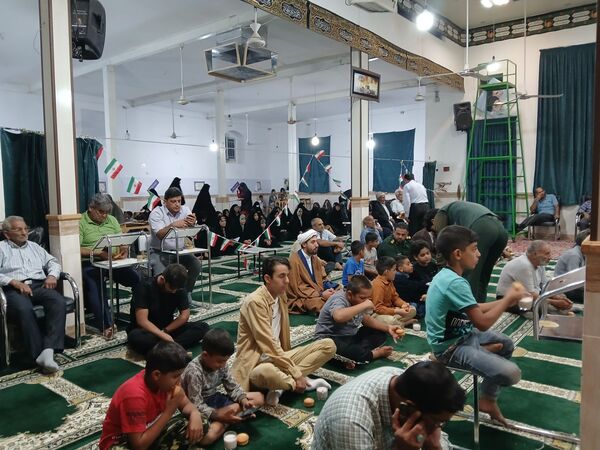 یادواره شهدای شهرستان خلیل‌آباد در مسجد نبی 