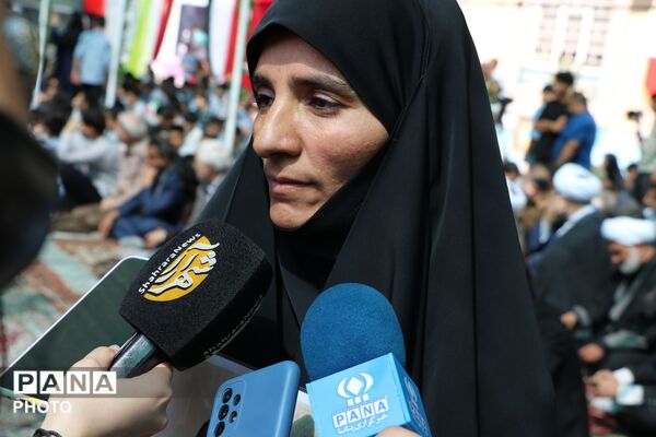 زنگ نماز در مدارس مشهد با حضور نماینده ولی‌فقیه در خراسان رضوی 