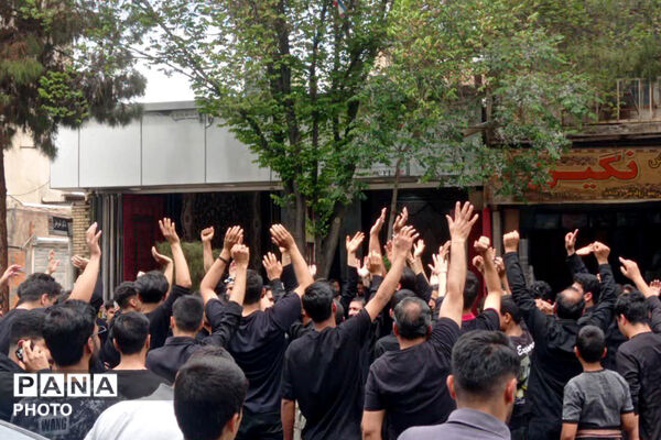 اجتماع هیات مذهبی در شهر کرمان