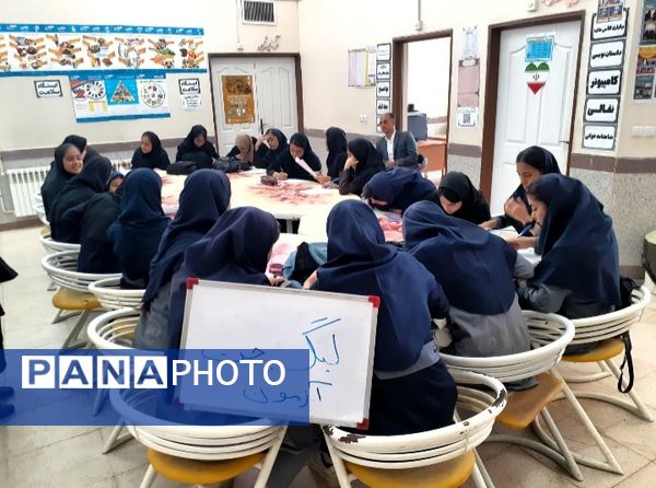 آزمون لیگ‌جت با شعار «جهاد ما جهاد تبیین» در خانمیرزا