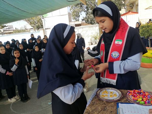 سه شنبه های مهدوی در دبستان ناهید نخودی 