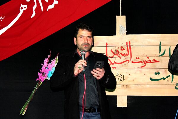 استقبال از شهید خوشنام در گلوگاه 