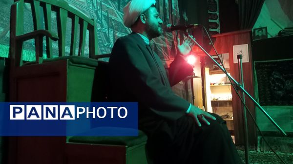  مراسم عزاداری دهه اول فاطمیه (س) در تکیه علی اکبری فدافن