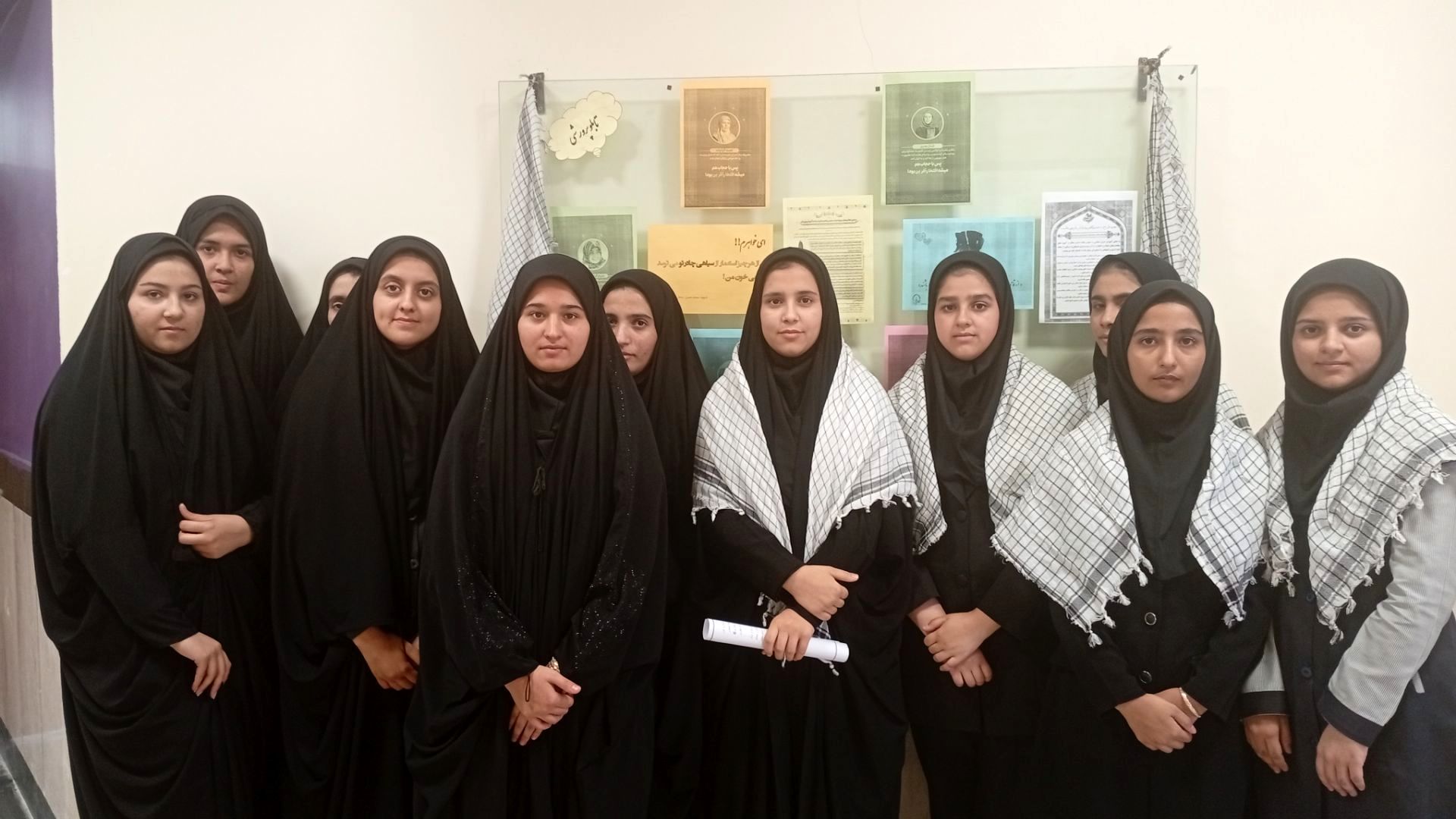 ترویج فرهنگ حجاب در مدرسه نمونه دولتی مشکات شهر خواف