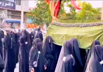 مردم کلاله ارادت خود به اهل‌بیت را نمایان کردند