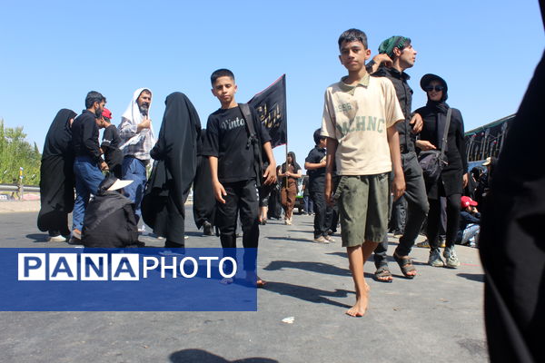 برپایی  موکب سازمان دانش‌آموزی در کرمان