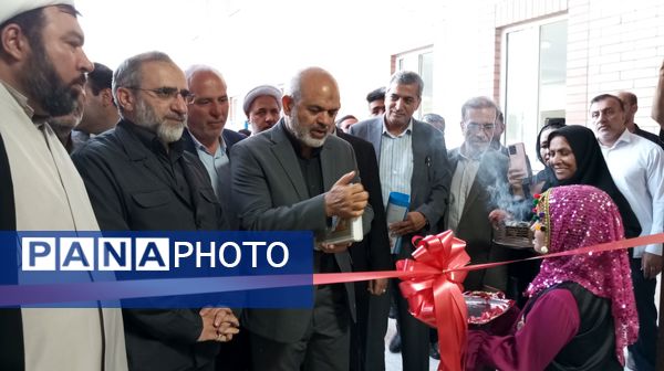 افتتاح مدرسه ۱۸ کلاسه دخترانه دوره اول و دوم ابتدایی در شهرستان ساوه