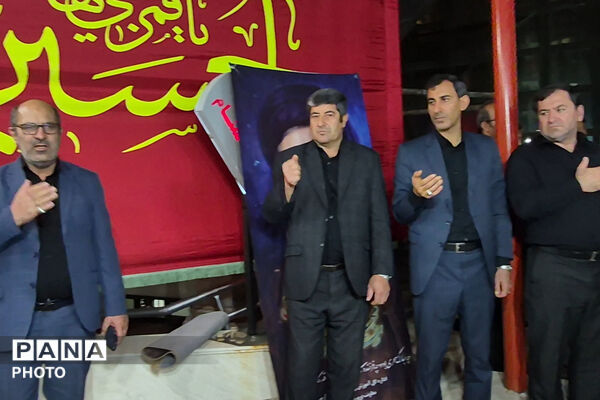 هیئت دانش‌آموزی در سوگ محرم