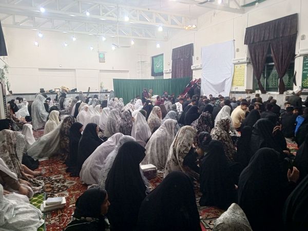 مراسم احیای شب بیست و سوم ماه رمضان در شهر تیتکانلو