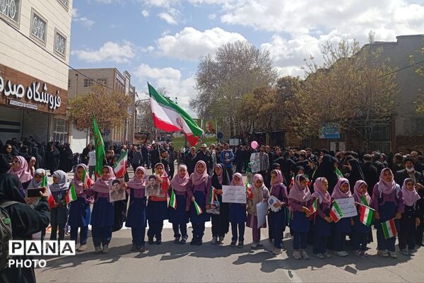 راهپیمایی روز قدس در استهبان