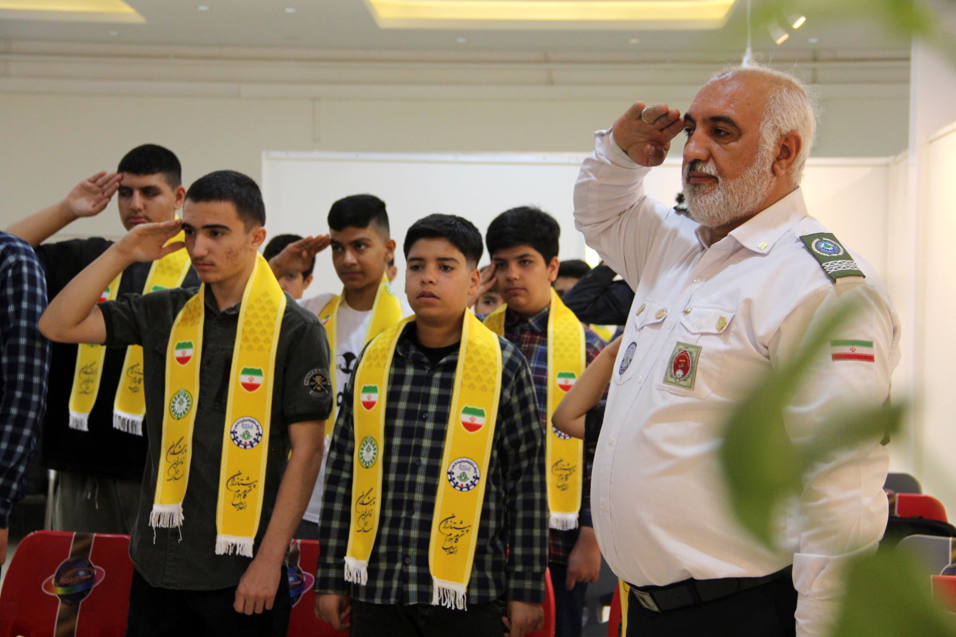 پیش اردوی ملی تشکیلات پیشتازان ویژه پسران در ناحیه یک ری