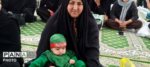 مراسم شیرخوارگان حسینی در گچساران 