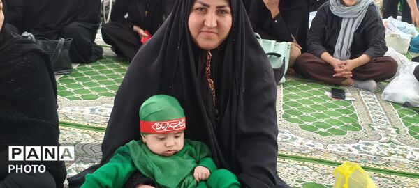 مراسم شیرخوارگان حسینی در گچساران 