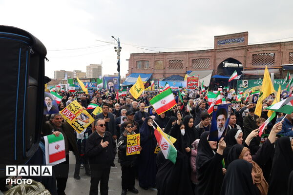 راهپیمایی روز جهانی قدس در آذربایجان غربی