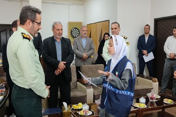 دیدار مدیرکل آموزش وپرورش اردبیل با فرمانده نیروی انتظامی استان 
