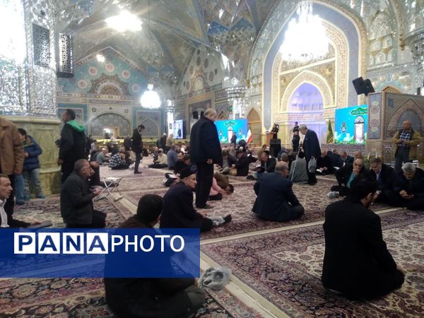  بزرگداشت یوم الله نهم دی در حرم مطهر رضوی