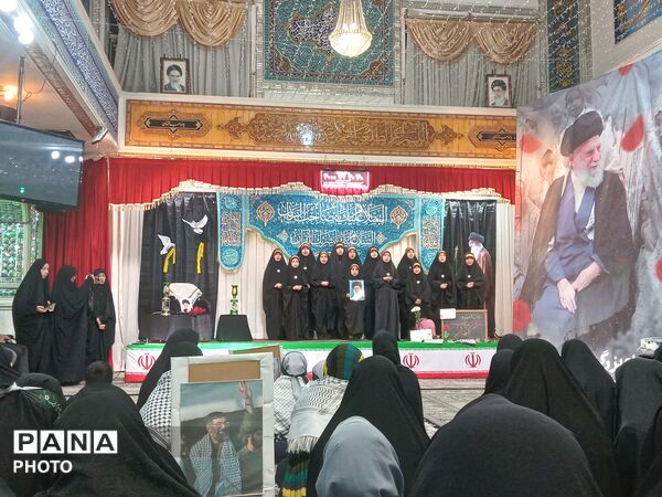 اجتماع بزرگ دختران سید علی در مهدیه شهرستان نیشابور 