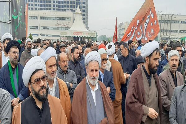 تشیع پیکر شهید مجید شخصی در مشهد