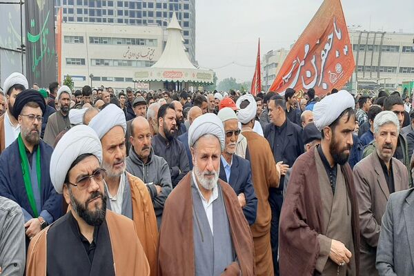 تشیع پیکر شهید مجید شخصی در مشهد