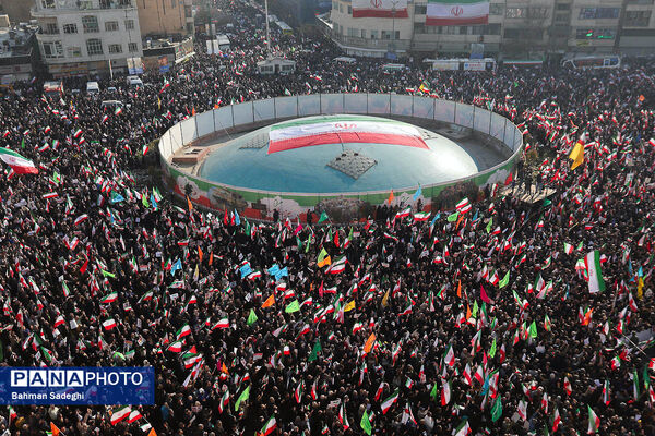 راهپیمایی محکومیت اقدامات تروریستی آمریکا و رژیم صهیونیستی علیه ملت ایران - 2