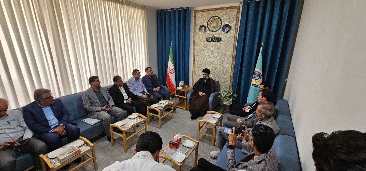 دیدار معاون اقتصادی استاندار فارس با امام جمعه شهرستان آباده