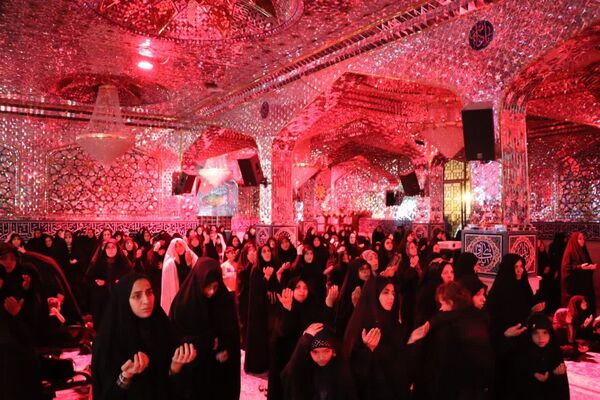 عزاداری شب های محرم در هیات حسین جان بجنورد 