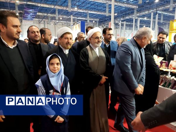 افتتاحیه غرفه رباتیک ناحیه۶ مشهد در نمایشگاه بین‌المللی مشهد 